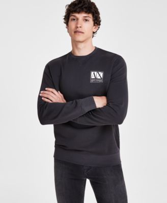 A|X Armani Exchange - Men's Sun-Faded Fleece Shirt