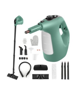 1400W Handheld Steam Cleaner with 14-Piece Accessory Kit and Child Lock