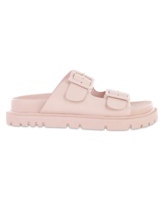 Women's Gen Double Buckle Flat Slide Sandals