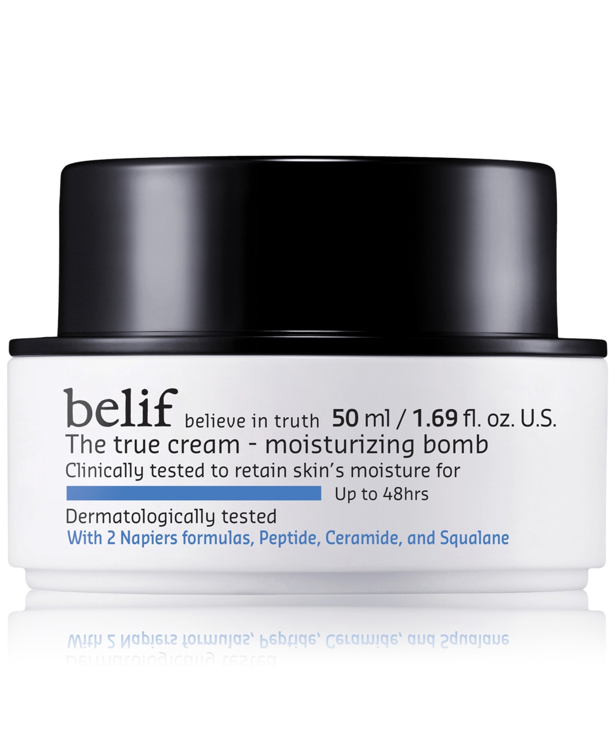 Shop Belif The True Cream Moisturizing Bomb With Peptide, Ceramide & Squalane, 1.69 Oz. In No Color