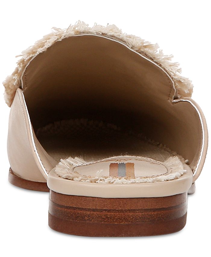 Sam Edelman Mules Linnie Da Donna In Pelle – Mocassino Senza Schienale Con Dettaglio Bit, Punta A Mandorla, Colore Nero Modena, Taglia 38.5 EU