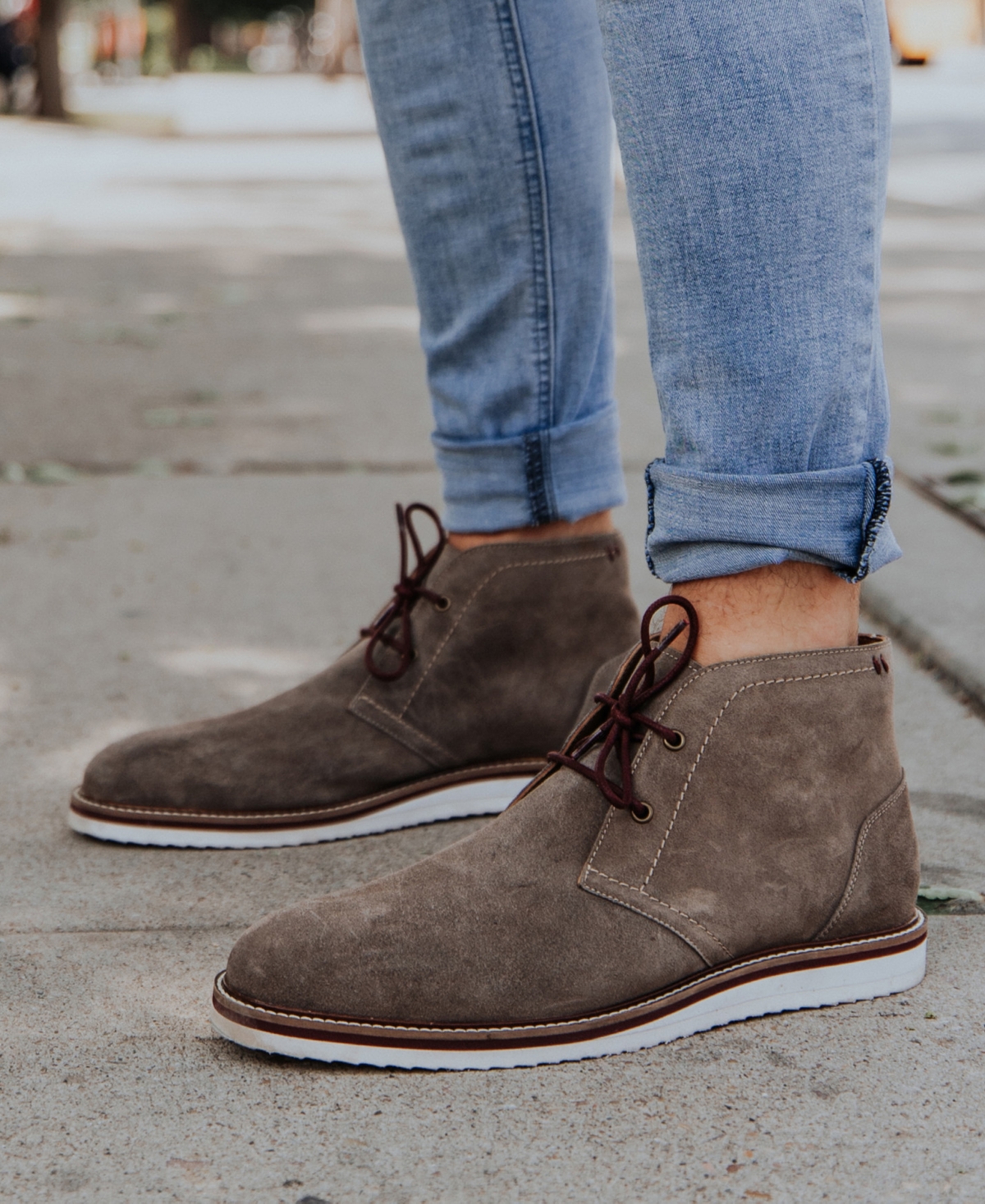 Thomas & Vine Men's Keegan Plain Toe Chukka Boot