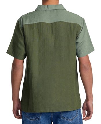 RVCA Mens Gazzy Short Sleeve Shirt (Multi)