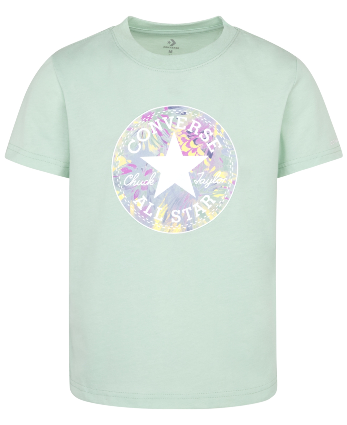 Shop Converse Chuck Patch Graphic Tee In Sticky Aloe