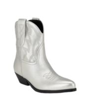 macys silver boots