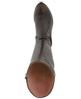 Women's Carson Western Piping Knee High Leather Boots