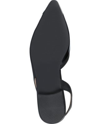 Women's Daphnne Slingback Pointed Cap Toe Flats