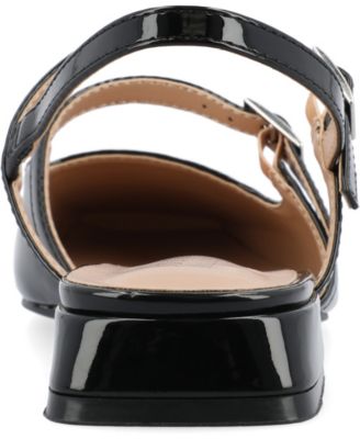 Women's Gretchenn Multi Strap Square Toe Mary Jane Flats