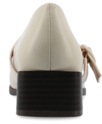 Women's Savvi Block Heel Mary Jane Flats