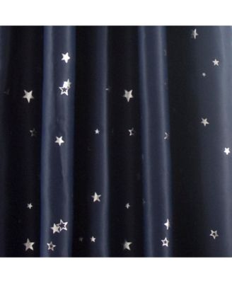 Star Blackout Window Curtain Panels