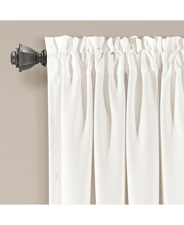 Lush Decor Aprile Light Filtering Window Curtain Panels - Macy's