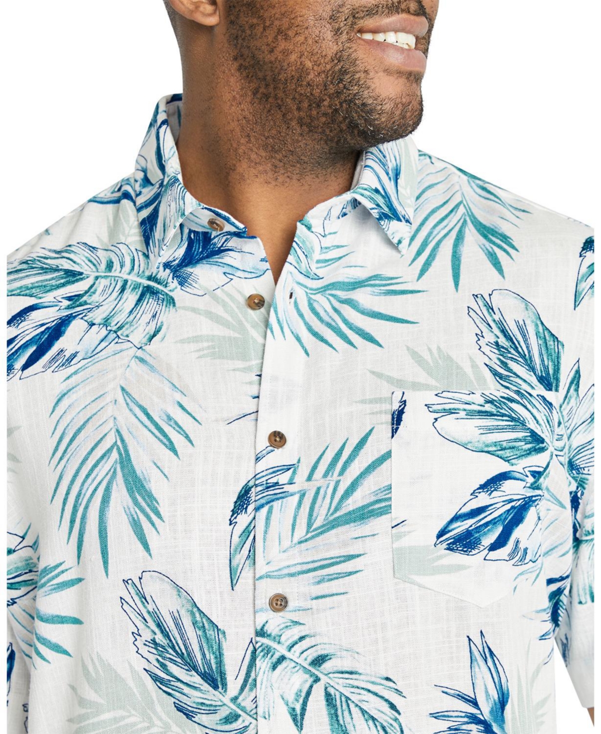 Johnny Bigg Big & Tall Presley Print Shirt