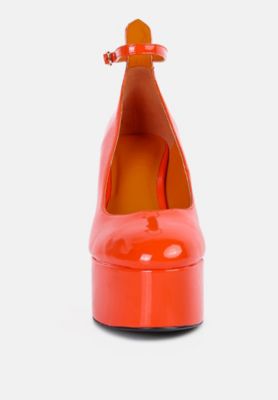 Womens babe heaven patent pu pumps