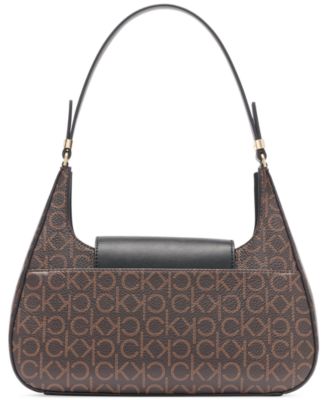 Becky Signature Turnlock Shoulder Bag