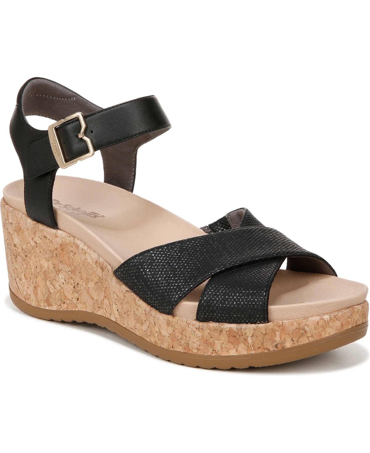 Women's Citrine Sun Wedge Sandals - Off White Faux Leather