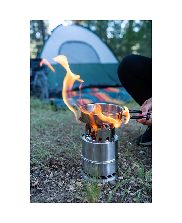 Stansport Stainless Steel Wood Burning Stove - Extra Large - Macy's