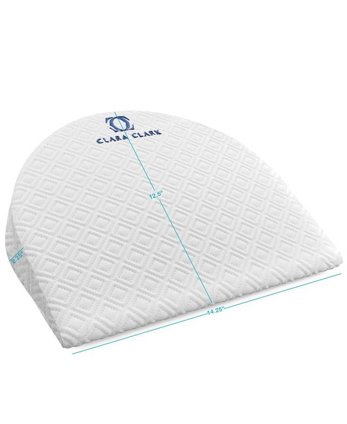 Clara Clark Baby Memory Foam Wedge Pillow Macy's