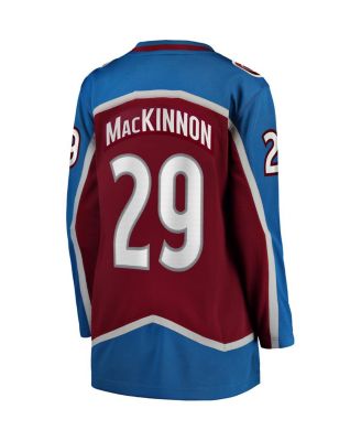 Women's Nathan MacKinnon Maroon Home Breakaway Player Jersey