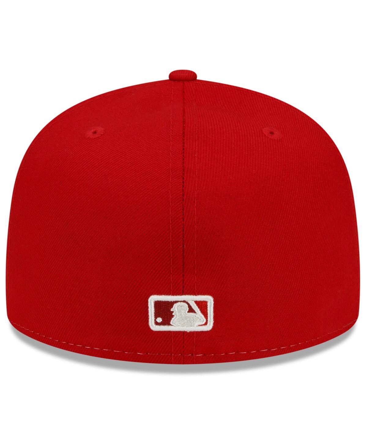 Men's New EraLos Angeles Angels 2022 City Connect 59FIFTY Fitted Hat - Red