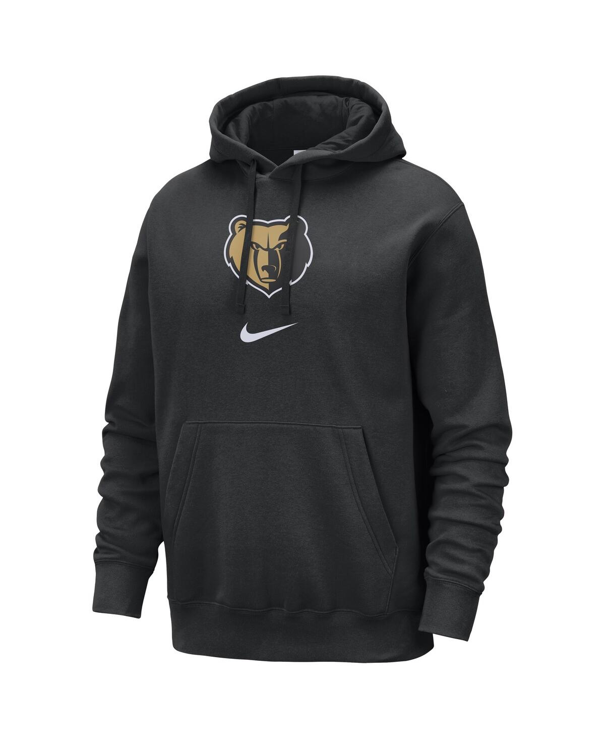Men's NikeMemphis Grizzlies 2023/24 City Edition Essential Club Pullover Hoodie - Black