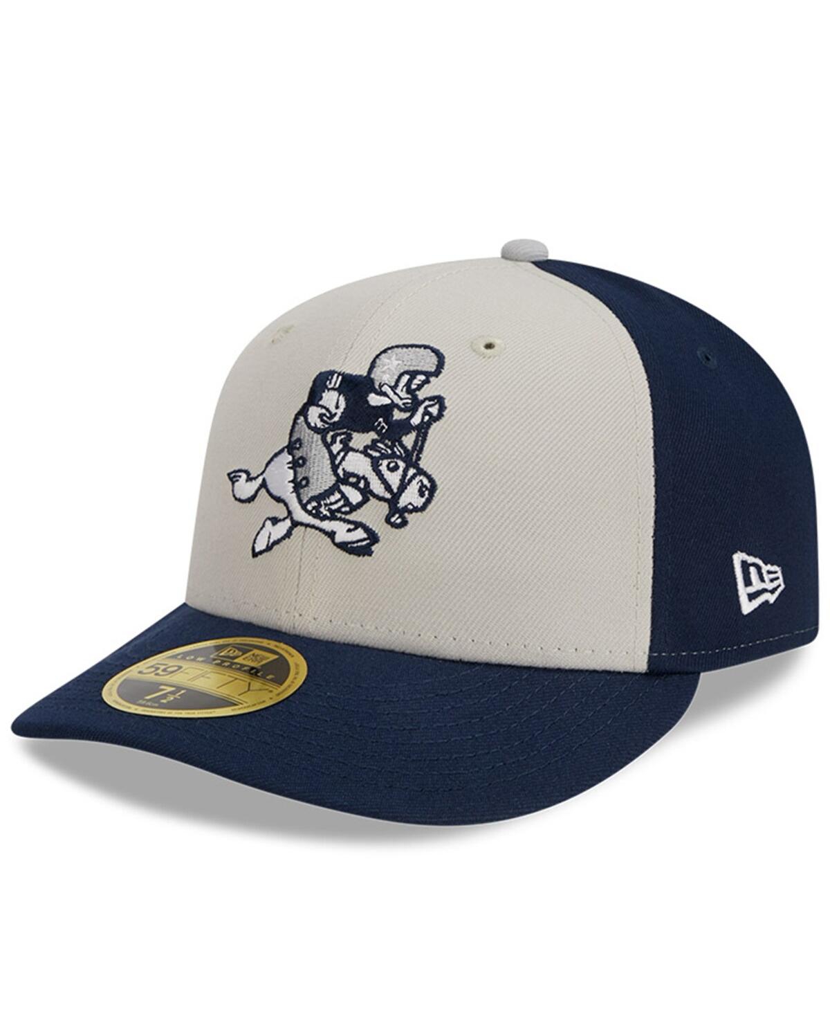 Men's New Era Navy Dallas Cowboys 2023 Sideline Historic Low Profile 59FIFTY Fitted Hat - Navy