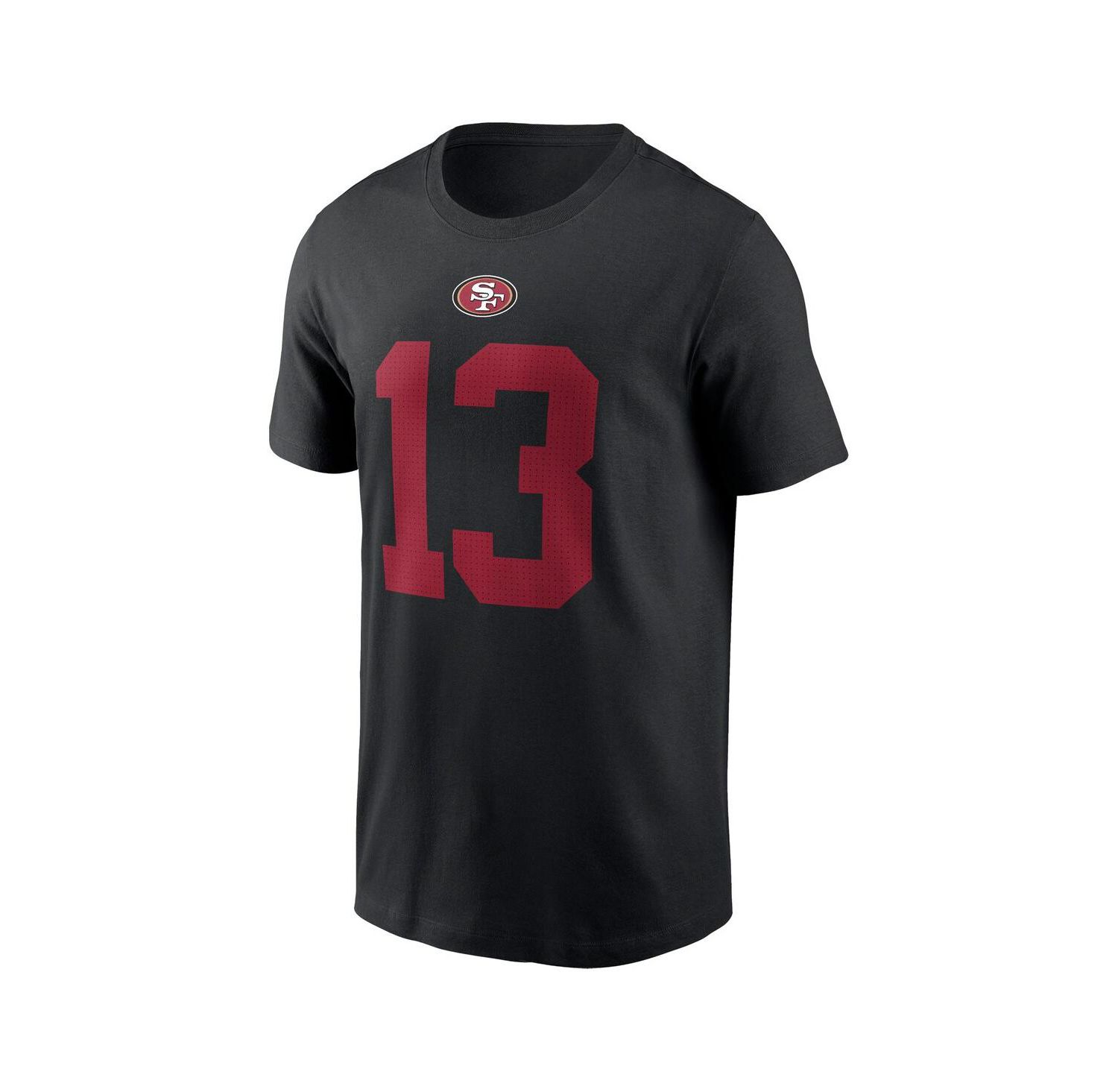 Men's Brock Purdy Black San Francisco 49ers Player Name and Number T-shirt