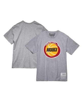Men's and Women's Mitchell & Ness Gray Houston Rockets Hardwood ...