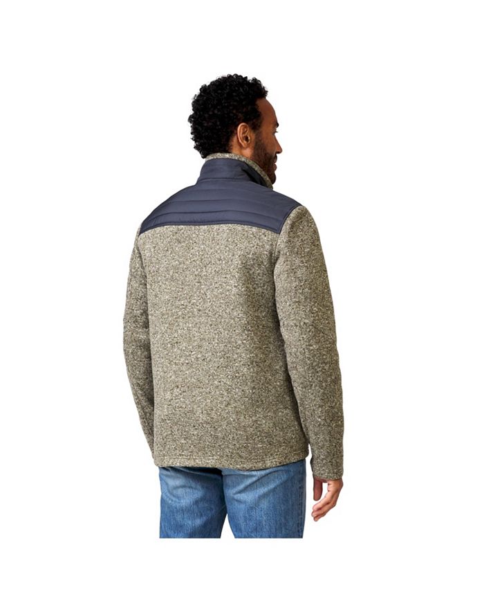 Free Country Men's Frore Sweater Knit Fleece Jacket Macy's