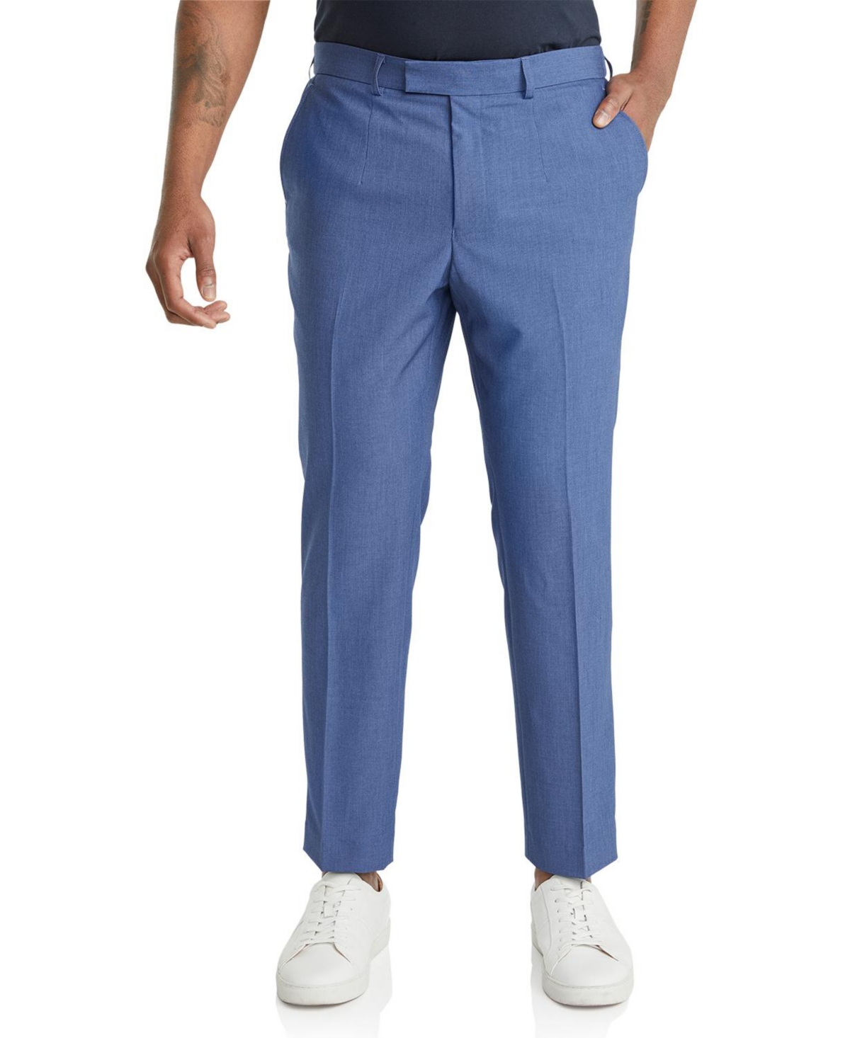 Big & Tall Johnny g Moore Hyperstretch Slim Pant - Azure