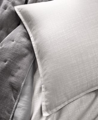 Modern Crosshatch Duvet Cover Set, Full/Queen, Exclusively at Macy’s