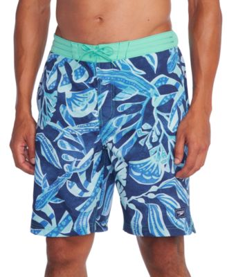 Speedo - Men's Printed Bondi Basin 9" Boardshorts