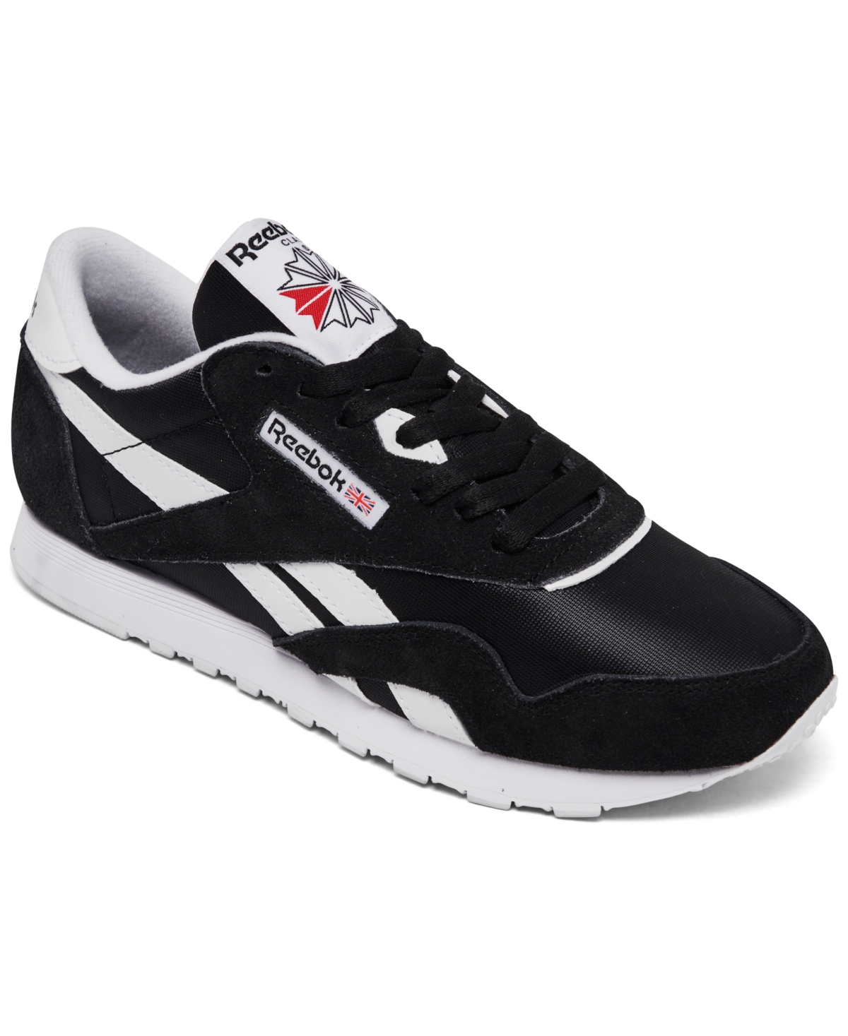 REEBOK WOMEN'S CLASSIC NYLON CASUAL SNEAKERS FROM FINISH LINE