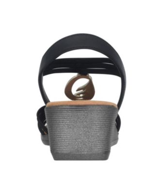 Women's Ralana Ornamented Stretch Wedge Sandals 