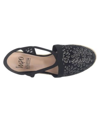 Women's Tuccia Laser Cut Platform Wedge Sandals 