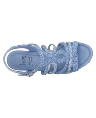 Women's Omalia Raffia Platform Wedge Sandals