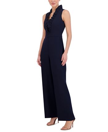 Eliza j ruffle jumpsuit store