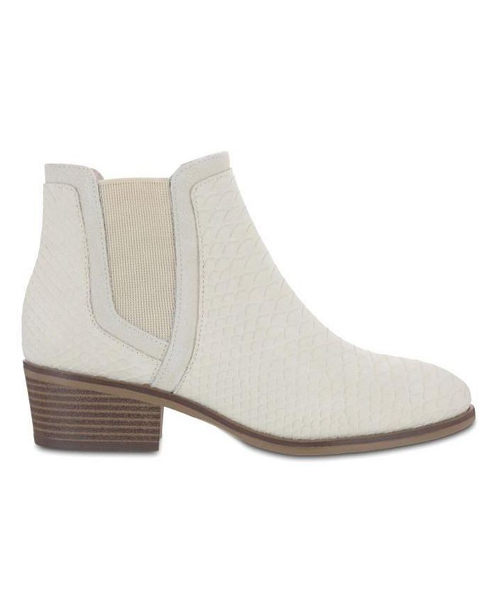 MIA Amore Women's TALYA IVORY PYTHON BOOTS Macy's