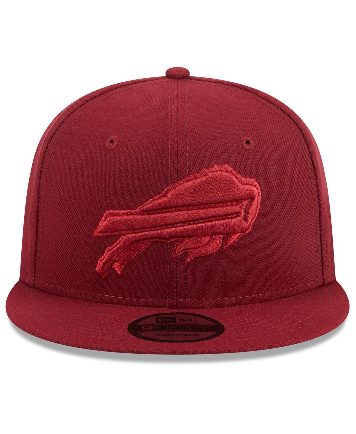 Men's New EraBuffalo Bills Color Pack 9FIFTY Snapback Hat - Cardinal