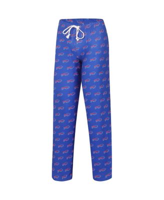 Women's Royal Buffalo Bills Gauge Allover Print Sleep Pants