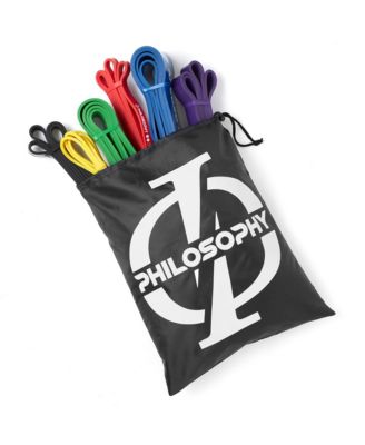 - Resistance Band - 6 Piece - Set with Storage Bag