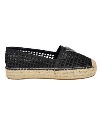 Women's Mones Closed Toe Jute Mesh Upper Casual Espadrille Flats