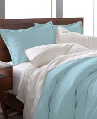 Premium 100% Cotton 300 Thread Count 3-Piece Duvet Cover Set, Full/Queen