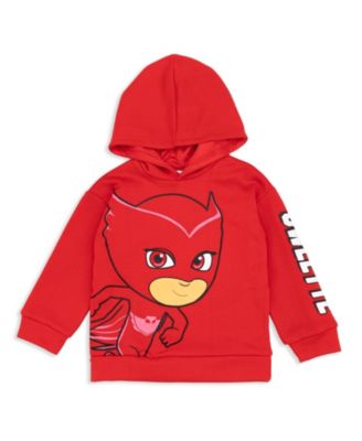 Toddler Boys Catboy Owlette Gekko Fleece Hoodie