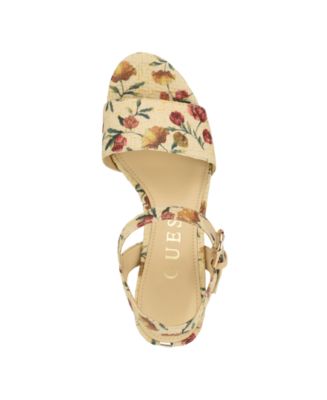 Women's Haldemiy Two Band Ankle Strap Platform Dress Sandals