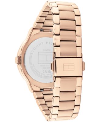 Women's Quartz Carnation Gold-Tone Stainless Steel Watch 36mm