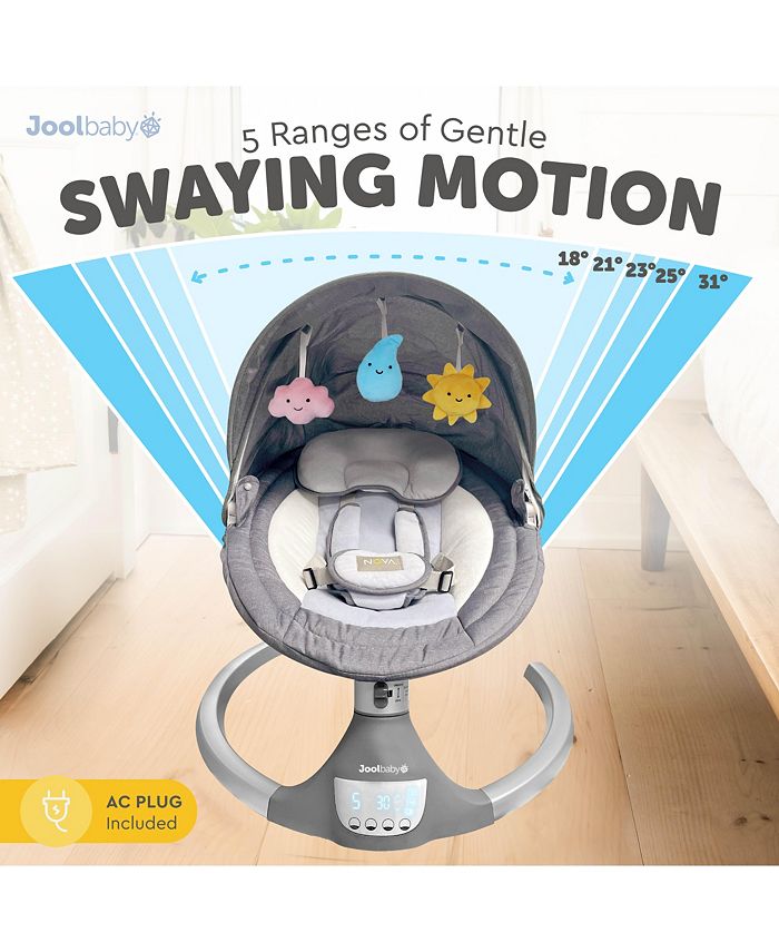 Jool Baby Baby Nova Baby Swing for Newborns Electric Motorized Swing