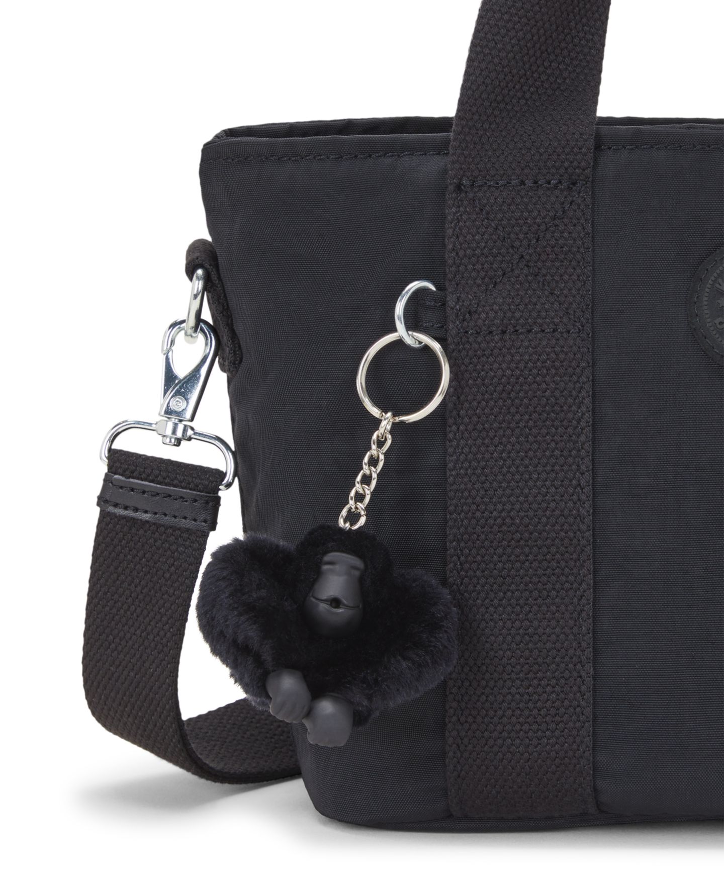 Женская сумка Kipling Minta Small Shoulder Handbag, цвет: Чёрный — фото 5