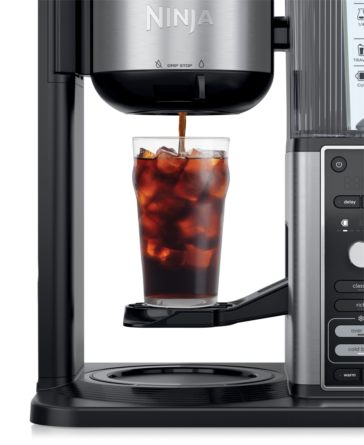 Ninja Hot & Iced Xl Coffee Maker With Rapid Cold Brew Cm371 In No Color