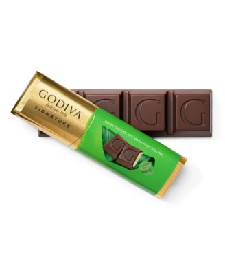 Set of 24, Mint Dark Chocolate Bars