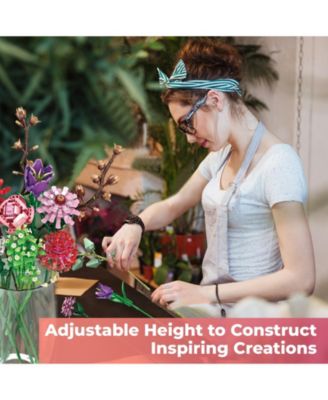 Spring Bouquet Floral Collection Building Block Set - 1237 Pcs